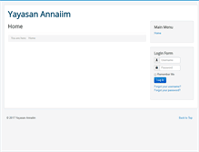 Tablet Screenshot of annaiim.org